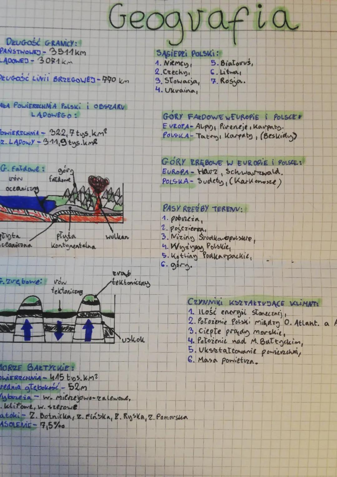 DRUGOŚĆ GRANICY:
PAŃSTWOW-3511km
LADOWED - 301 km
DŁUGOŚĆ LINII BRZEGOWEJ-770 km
ALA POWIERZCHNIA POLSKI i OBSZARU
LADOWEGO:
OWIERZCHNIA - 3