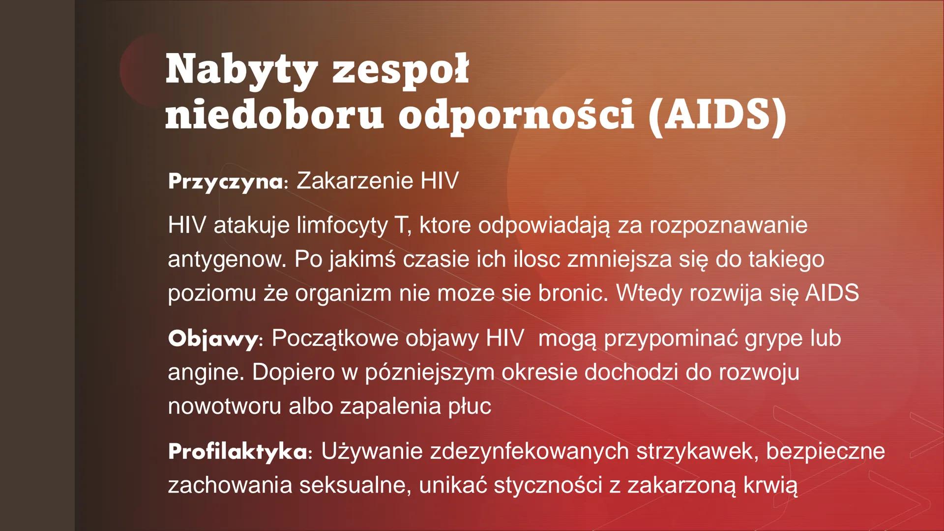 Zaburzenia
funkcjonowania
układu
odpornościowego Zaburzenia odpowiedzi
immunologicznej
Zaburzenia odpowiedzi immunologicznej moga
powodowac