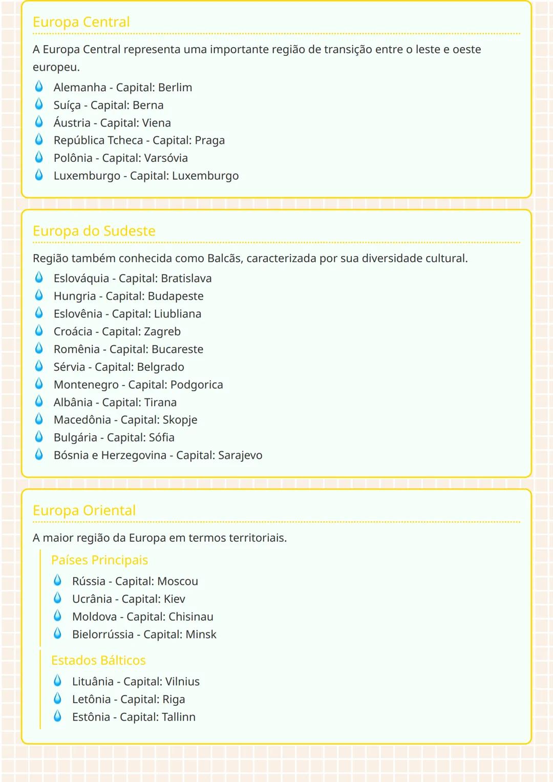 # Europa do Norte
Países e Capitais da Europa
A Europa do Norte, também conhecida como Escandinávia, é composta por países com
característi