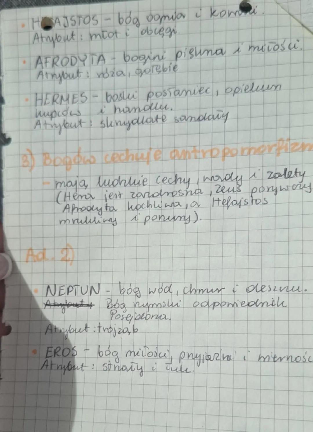 # Mitologia
1. Mity - to opowieści o bogach i bohaterach, z okresu starożytności
2. Podział mitów:
* **TEOGONICZNE** - mity o powstaniu i