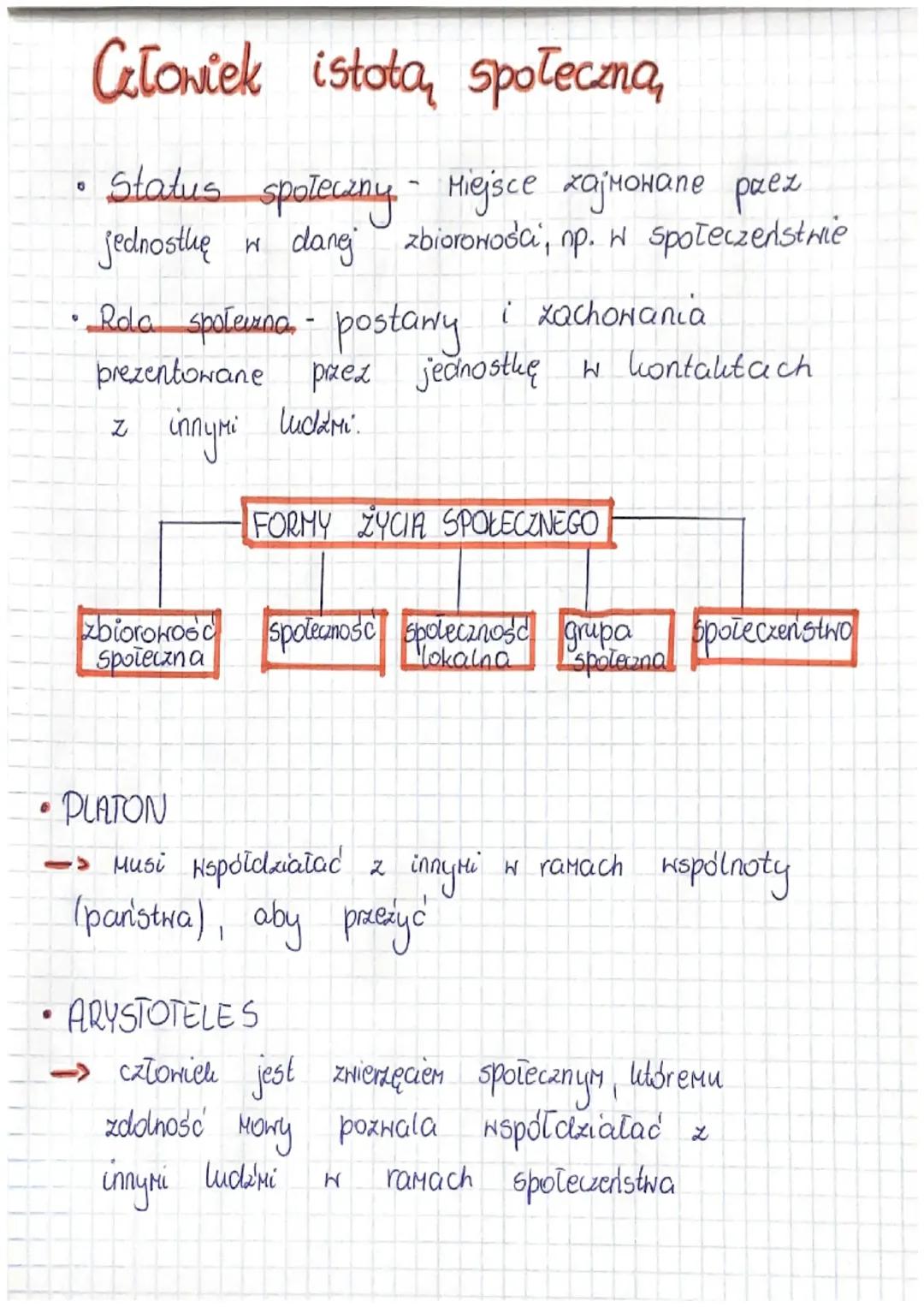 Czlowiek istota spoleczna