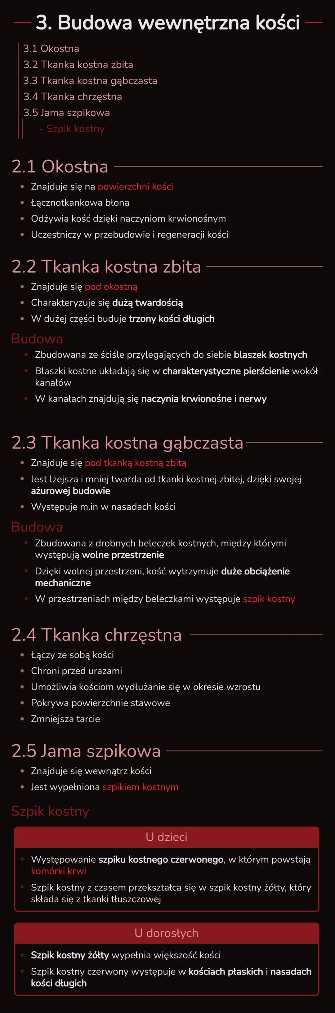 3. Układ ruchu
# OGÓLNA BUDOWA I FUNKCJE SZKIELETU
1. Układ ruchu
1. 1 Szkielet człowieka
- Szkielet osiowy
- Szkielet kończyn
2