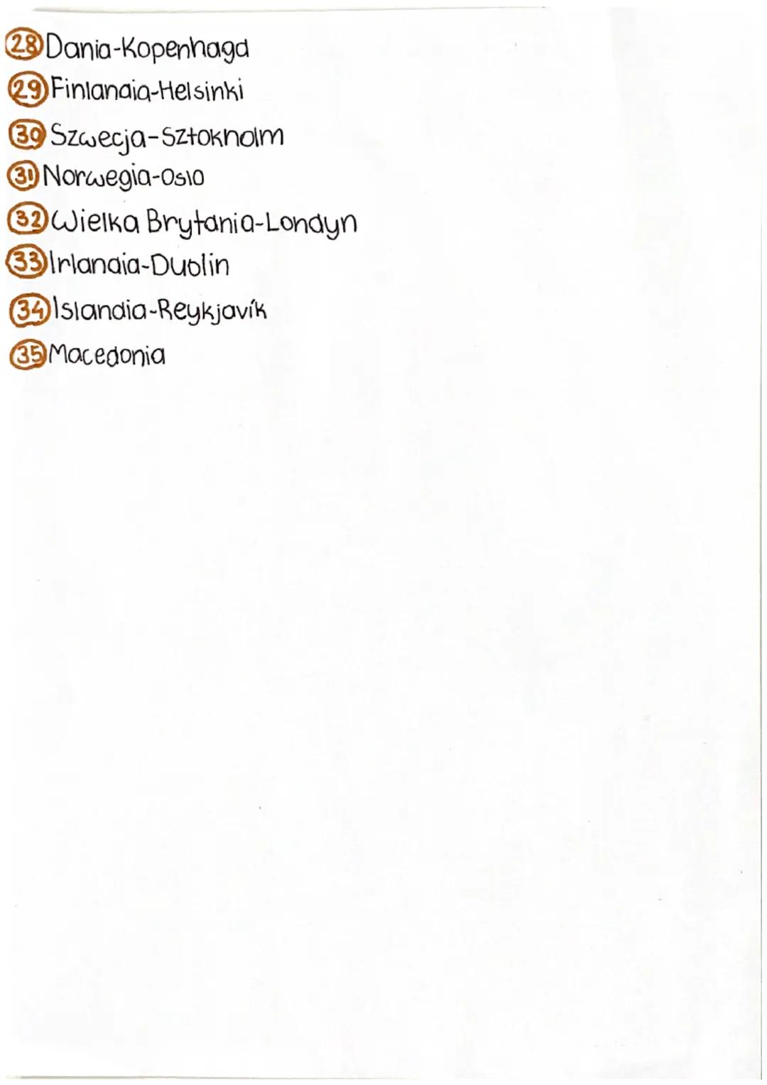 34
30
29
31
25
24
26
22
2
21
8
4
13
aurora
① Polska-warszawa
②Niemcy-Berlin
③Czecny-praga
④Francja-Paryż
⑤Hiszpania-Madryt
⑥Portugalia-Lizbo