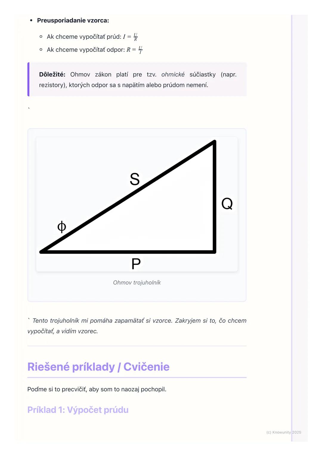 # Elektrický prúd a Ohmov
zákon
Prehľad / Úvod
Dnes si zopakujeme základy elektriny, konkrétne elektrický prúd a Ohmov
zákon. Je to super