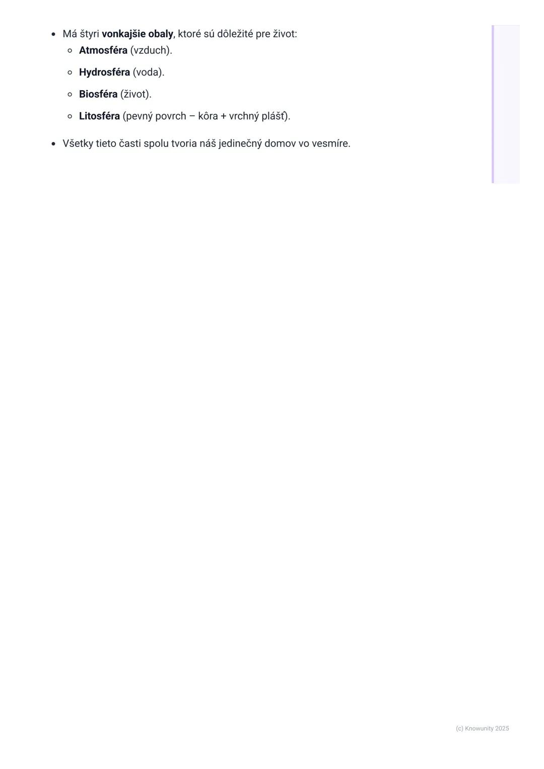 # Naša planéta Zem
## 1. Úvod do našej planéty Zem
Zem je naša domovská planéta a je to tretia planéta od Slnka. Je veľmi dôležité,
aby sm