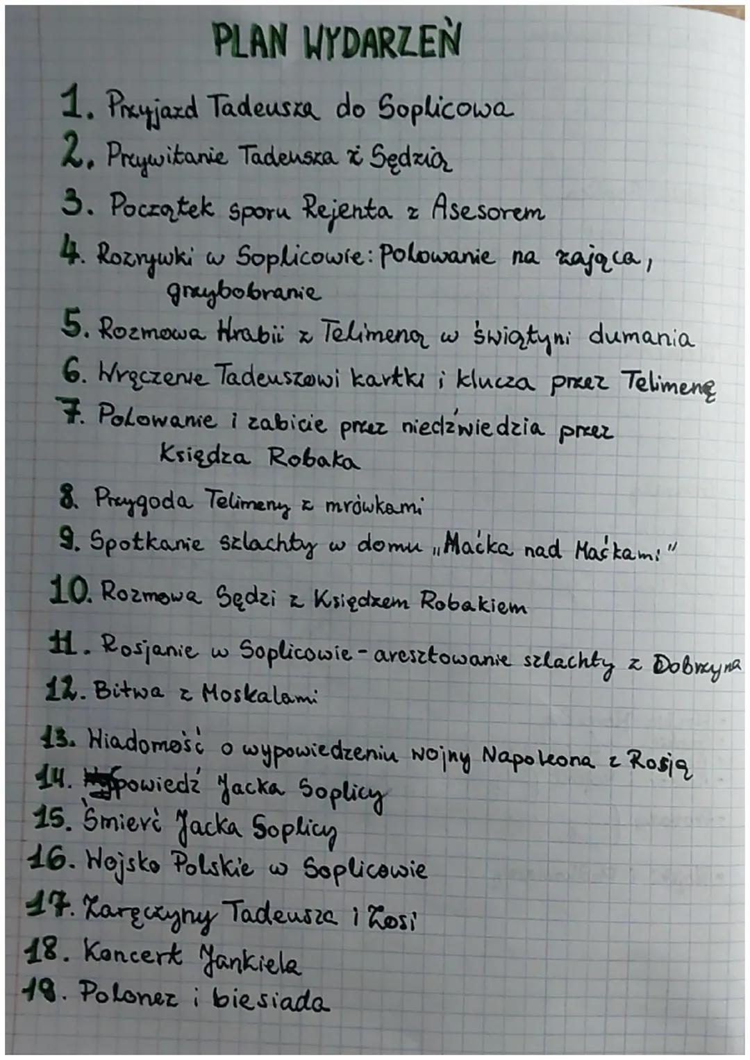 PAN TADEUSZ
ADAM HICKIEWICZ
GATUNEK: epopeja narodowa
RODZAJ: epika, liryka
●
●
• utwór wielowątkowy
pisany wierszem
• wszechobecny ramator