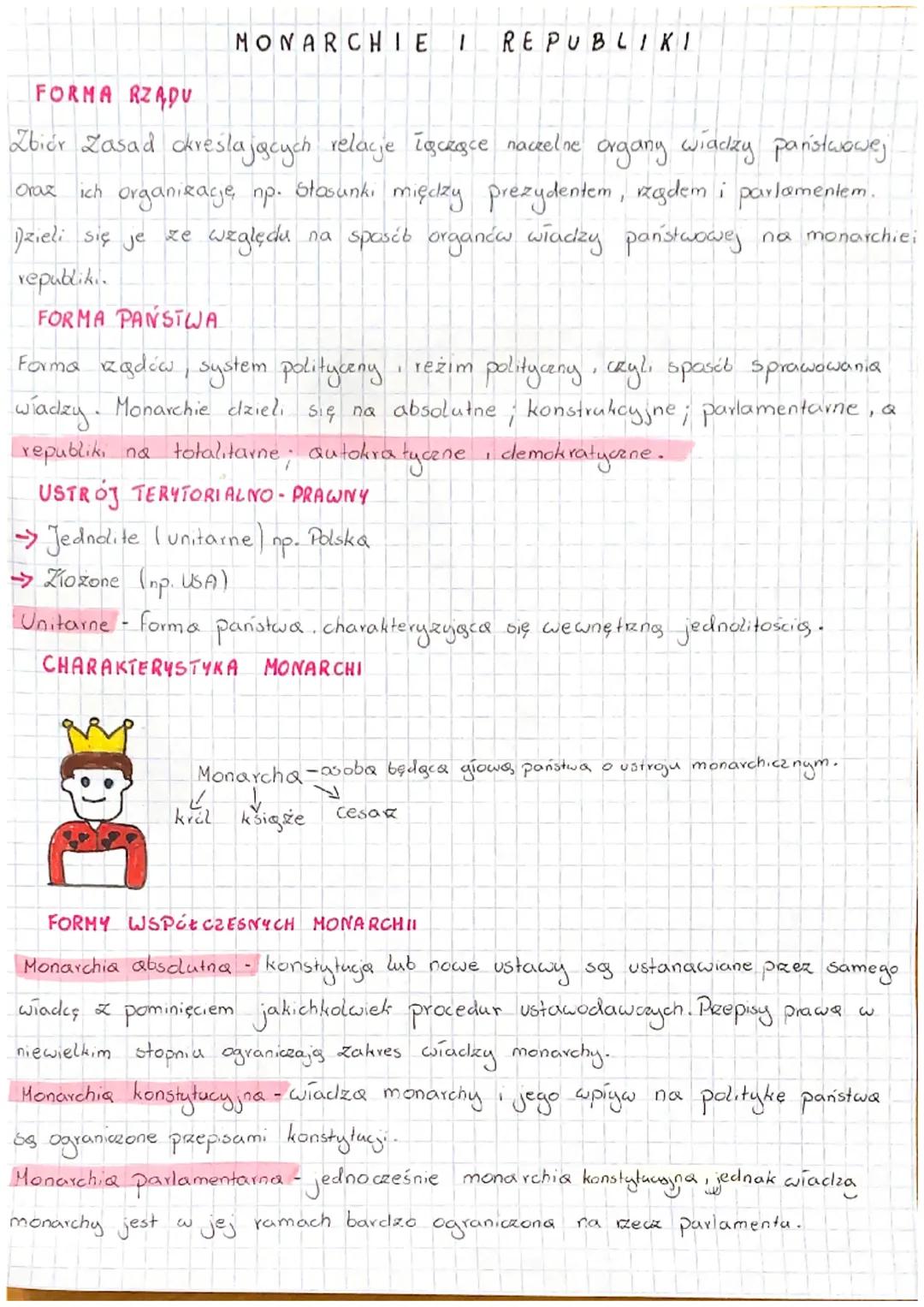 FORMA RZADU
Zbiór Zasad określających relacje łączące naczelne organy wiadzy państwowej
oraz ich organizacje, np. Stosunki między prezydente