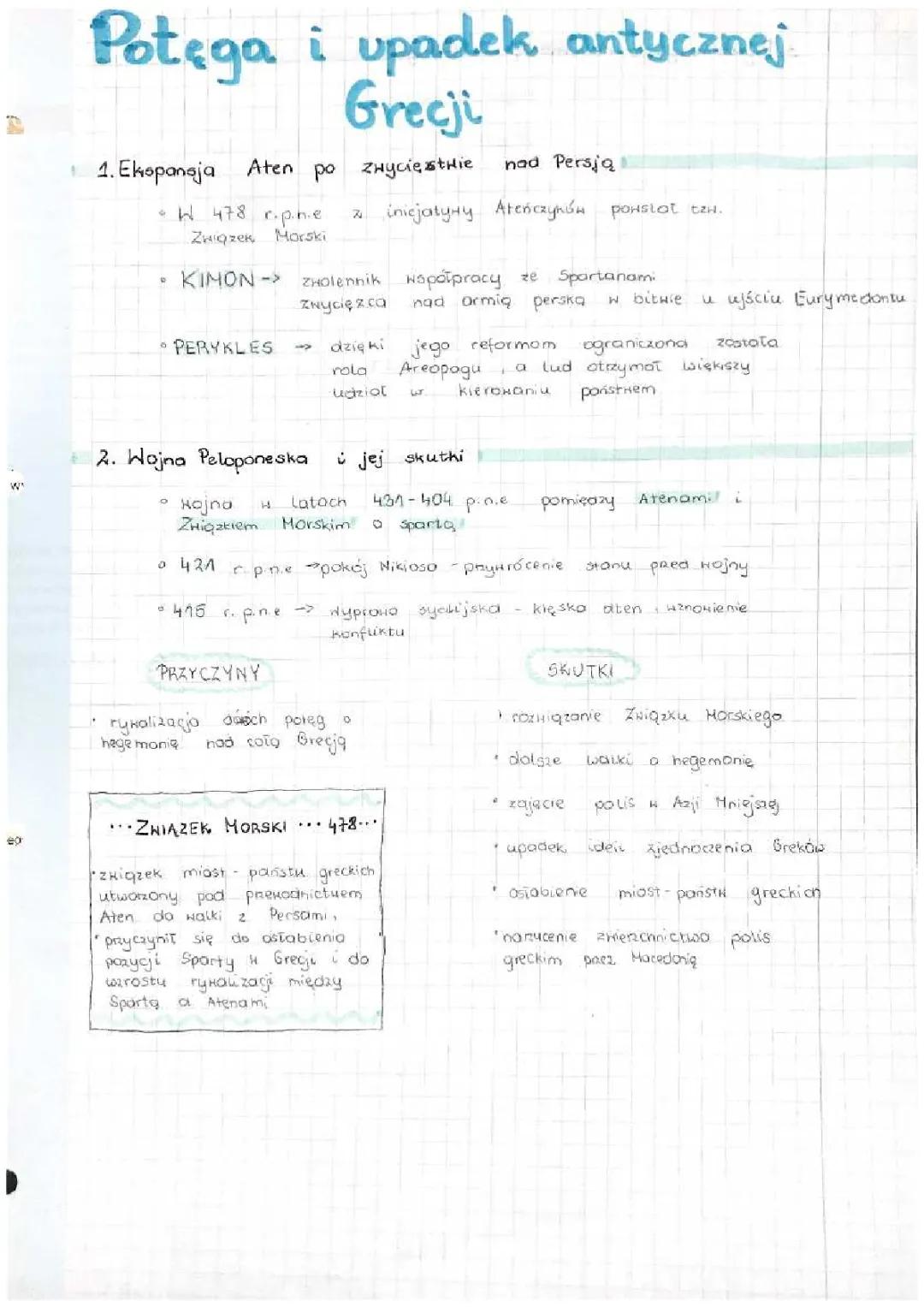 Potęga i upadek antycznej Grecji