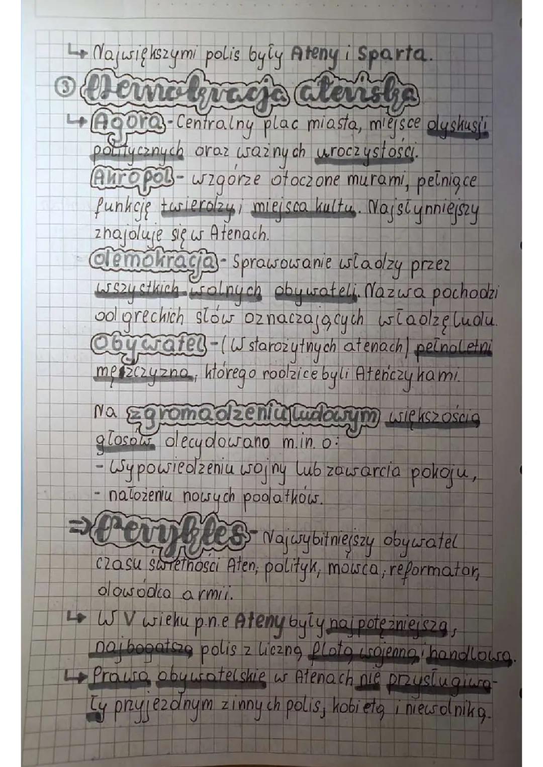 Historia - Demokratyczne Ateny