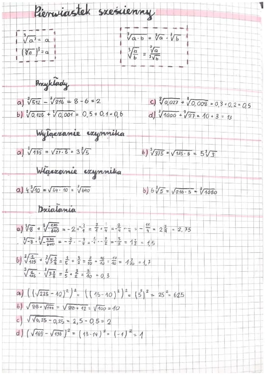 Pierwiastek sześcienny