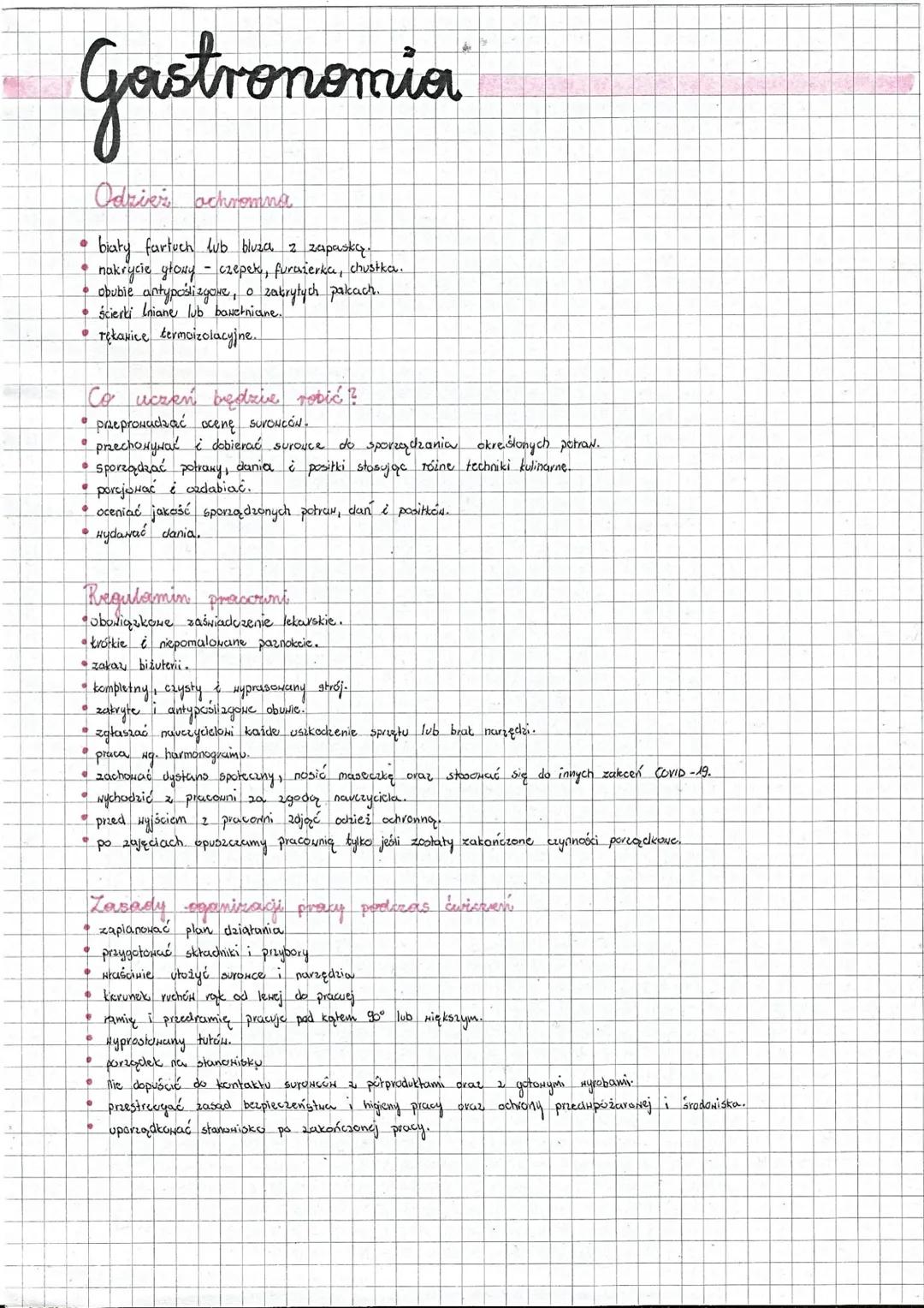 BHP w gastronomii - prezentacja, PDF, książka. Zasady, instrukcje, regulaminy