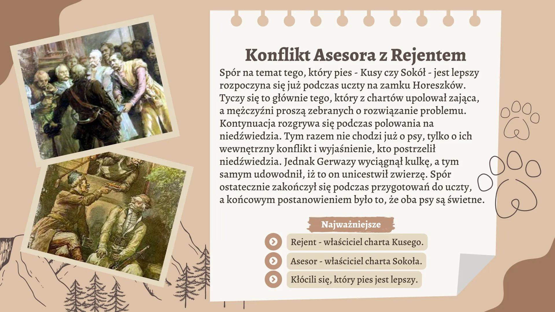 Adam Mickiewicz
Boppant a ich relacje → Sędzia Soplica
> Tadeusz Soplica
> Jacek Soplica
Telimena
> Wojski Hreczecha
Woźny Protazy
Soplicowi