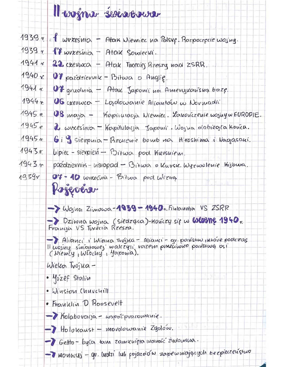 Druga wojna światowa