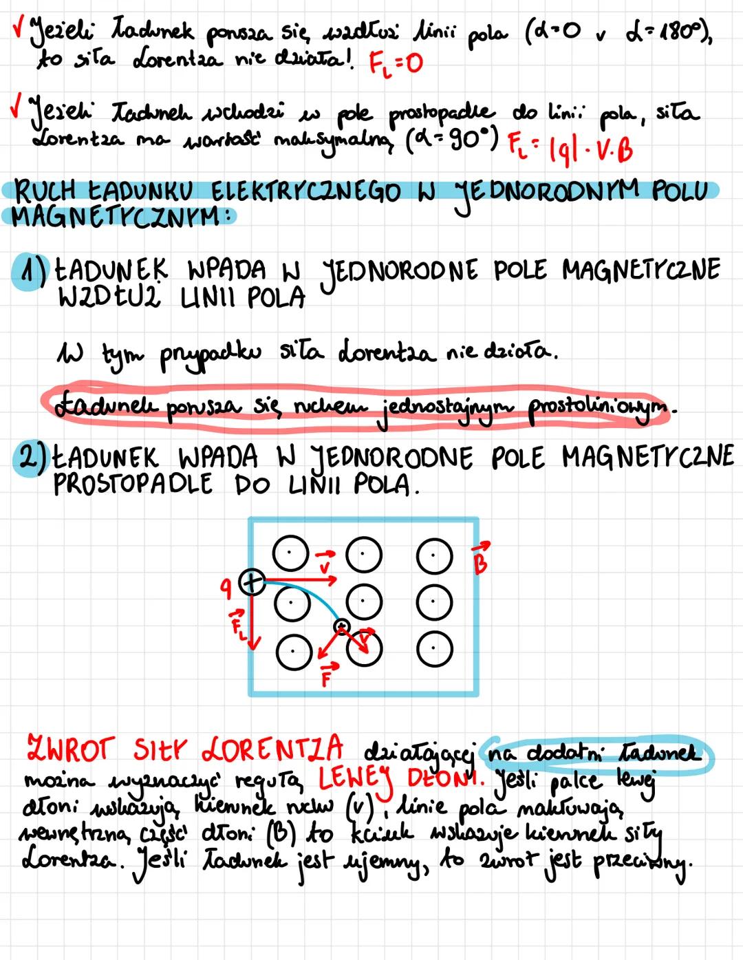 Oddrialywanie pola
magnetycknigo na
poruszające się ładunki
magnetyezne
DQŚWIADCZENIE
W rurce katodowej wytwarzamy strumień elektronów.
W ru
