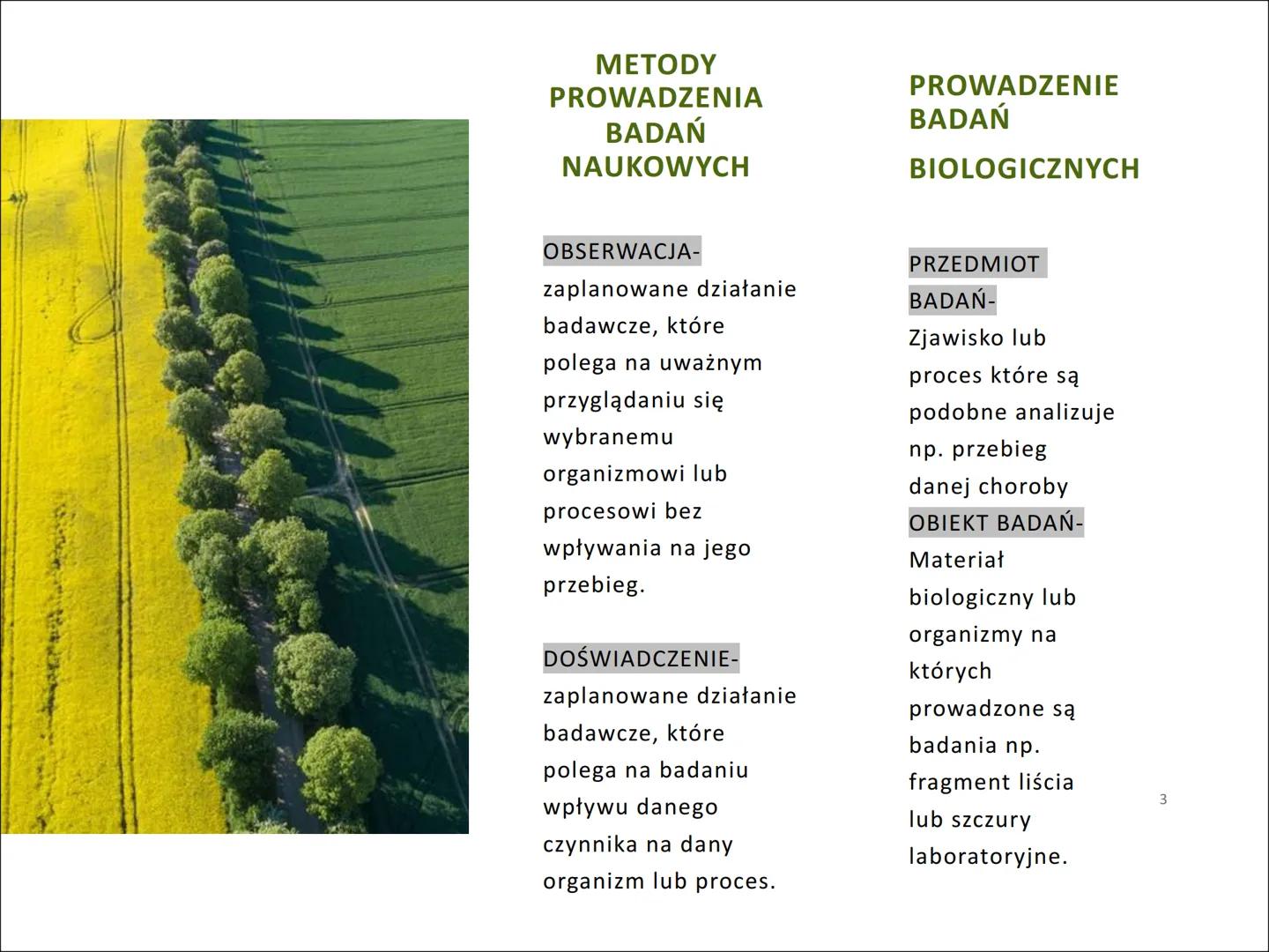 BADANIA
PRZYRODNICZE
STEPNIEWSKAA ●
NA TEN TEMAT
SKŁADAJĄ SIĘ:
METODYKA BADAŃ
PRZYRODNICZYCH
• OBSERWACJE
MIKROSKOPOWE
JAKO ŹRÓDŁO
WIEDZY
BI