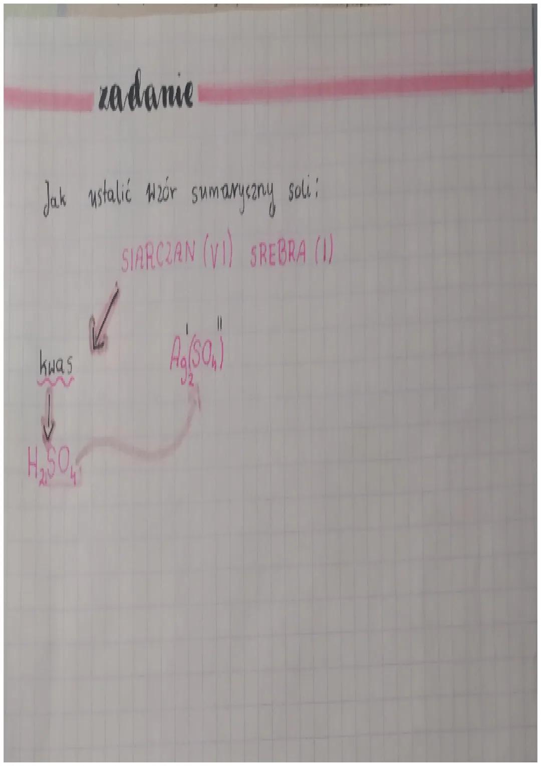 То
WZORY I NAZWY SOLI
gole
chemiczne
związki
przypadków),
resaby
nazwy
Lp jeżeli
nazwy
O budowie
, zbudowany 2 kalonów metali
kwasowej.
soli