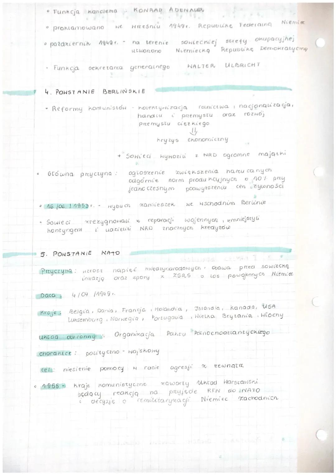 0
POCZĄTEK ZIMNEJ WOJNY
1. OKUPACJA NIEMIEC
Państwo
niemiecki
orak Berión podzielono
SOJUSZNICZA RADA KONROLL -NIEMIEC ?
4x D
Amerykanie
• d