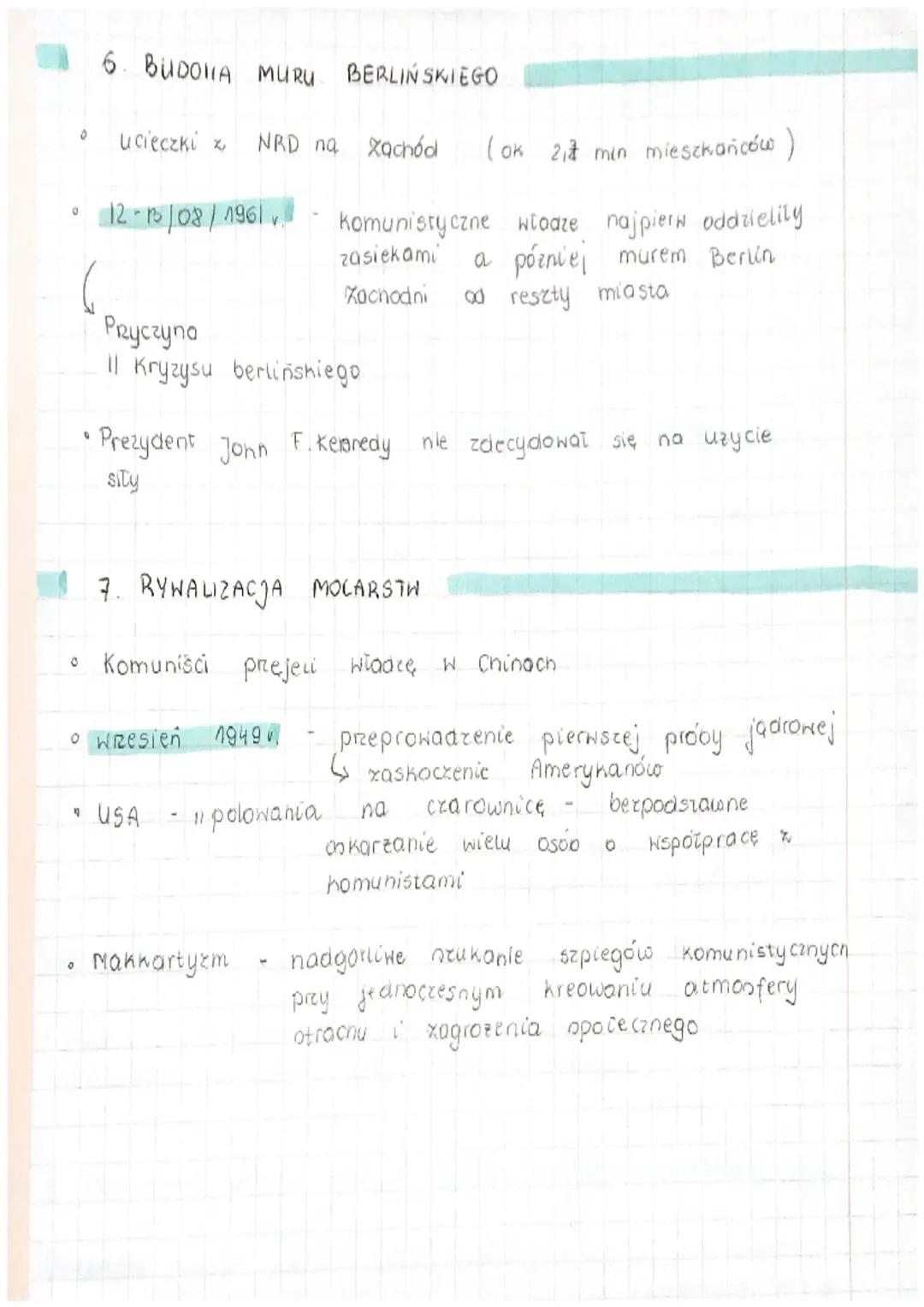 0
POCZĄTEK ZIMNEJ WOJNY
1. OKUPACJA NIEMIEC
Państwo
niemiecki
orak Berión podzielono
SOJUSZNICZA RADA KONROLL -NIEMIEC ?
4x D
Amerykanie
• d