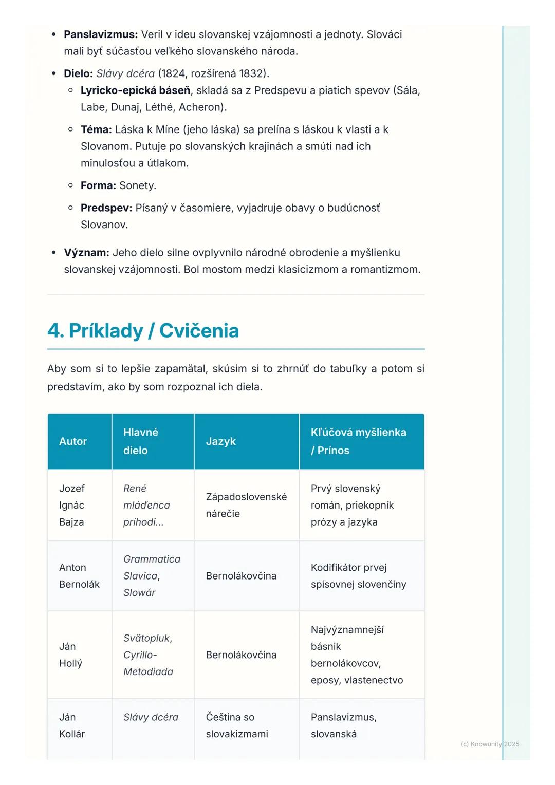 # Slovenská klasicistická
literatúra
## 1. Prehľad / Úvod
Slovenská klasicistická literatúra je dôležité obdobie v našich dejinách,
hlavne