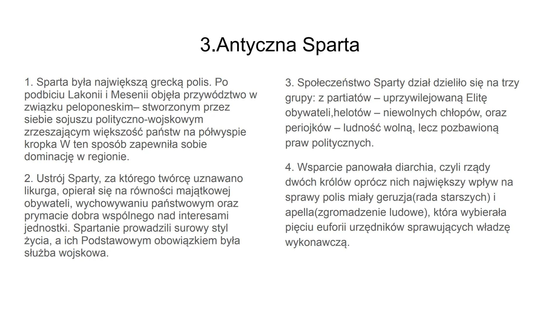 DZIEJE STAROŻYTNEJ
GRECJI
Roksana
Janik 1.POCZĄTKI CYWILIZACJI GRECKIEJ
1. Cywilizacja grecka rozwinęła się na
Półwyspie Bałkańskim, wyspach