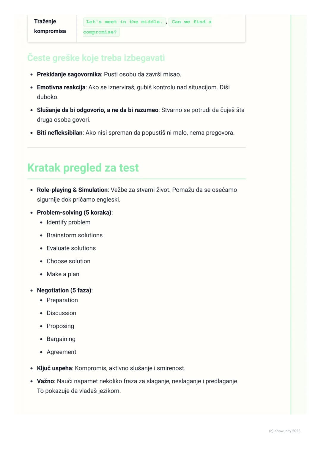 # Uloge i simulacije - Rešavanje
problema i pregovaranje
Uvod u igranje uloga i simulacije
Ovo su vežbe gde glumimo određene uloge u zamiš