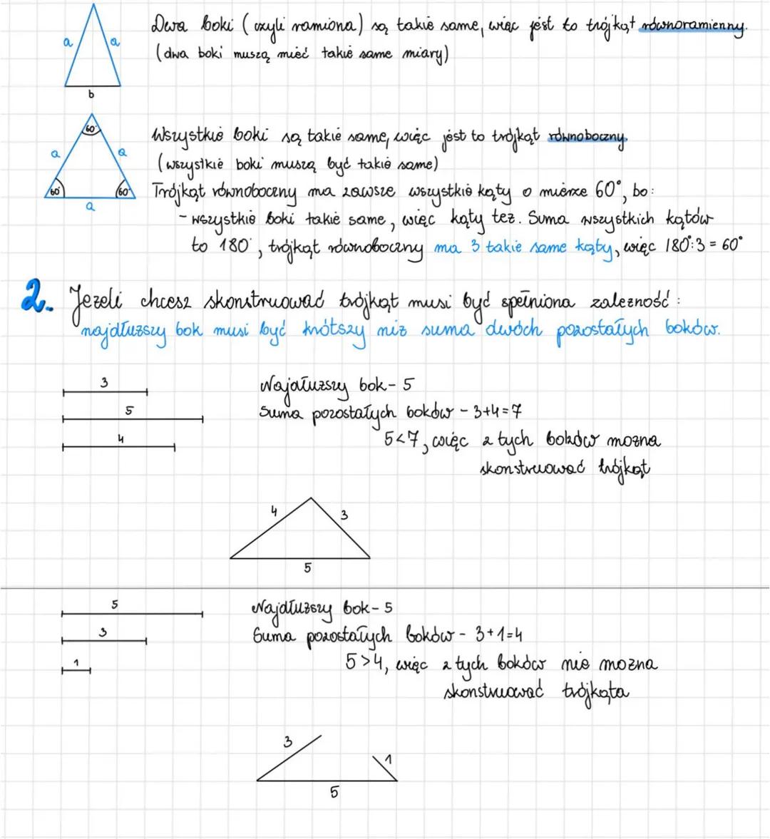 Wielokąty i koła: Własności i rodzaje dla klasy 4 i 5