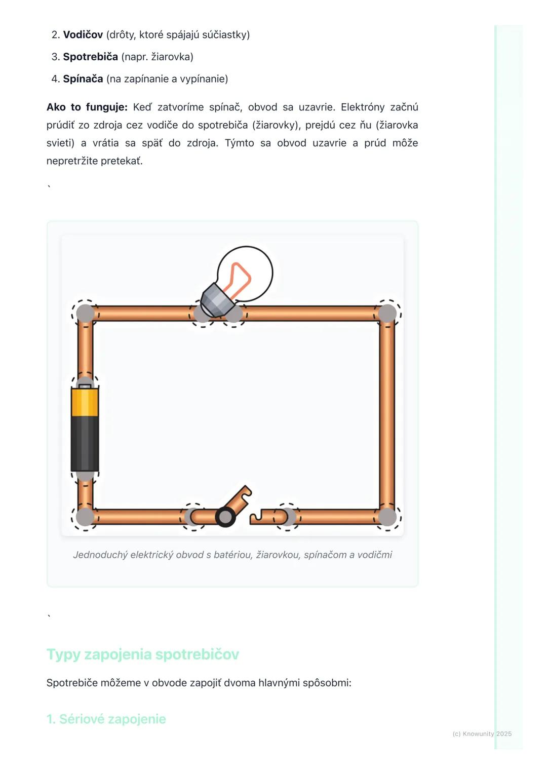 # Elektrický prúd a elektrický
obvod
1. Prehľad / Úvod
Ahojte! Dnes si prejdeme dôležitú tému z fyziky elektrický prúd a
elektrický obvod.