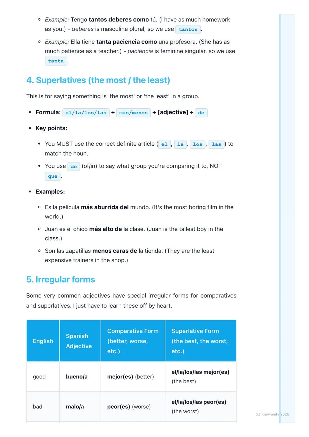 # Comparatives and
Superlatives
## Introduction to comparisons
Okay, so this is all about how to compare things in Spanish. It's used for
