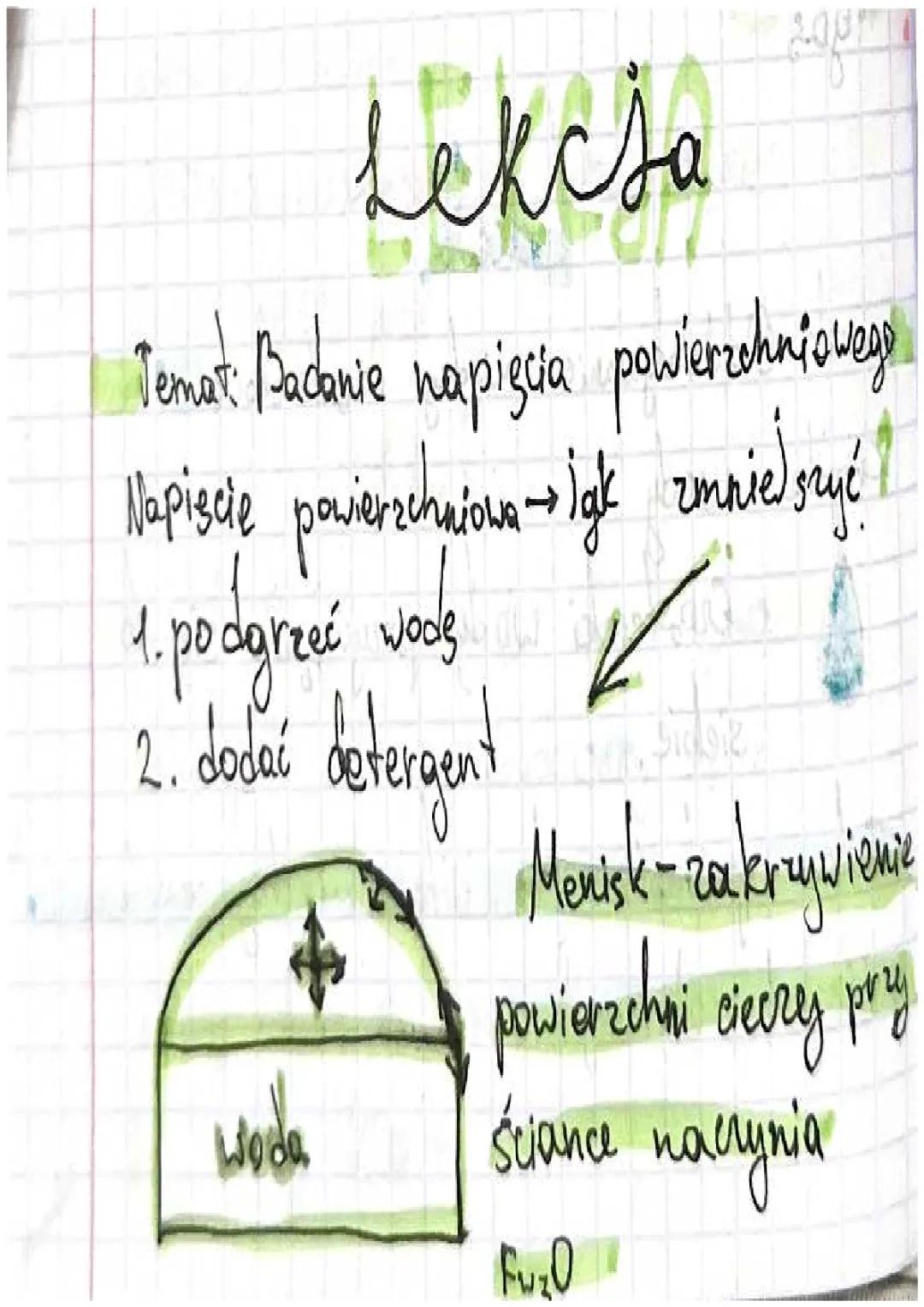 Napięcie Powierzchniowe: Co to jest i jak je zmniejszyć?