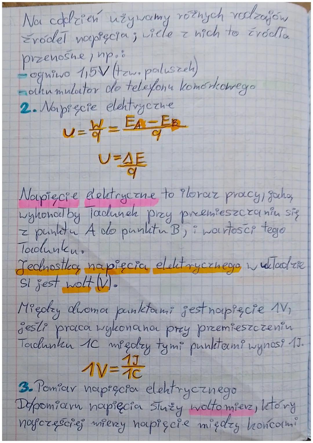 Temat: Prapl elektryczny. Napięcie elektryczne
I natężenie prądu
1. 1. Procl Prad elektryczny, elektryczny to uporządkowany ruch
Tadunków e