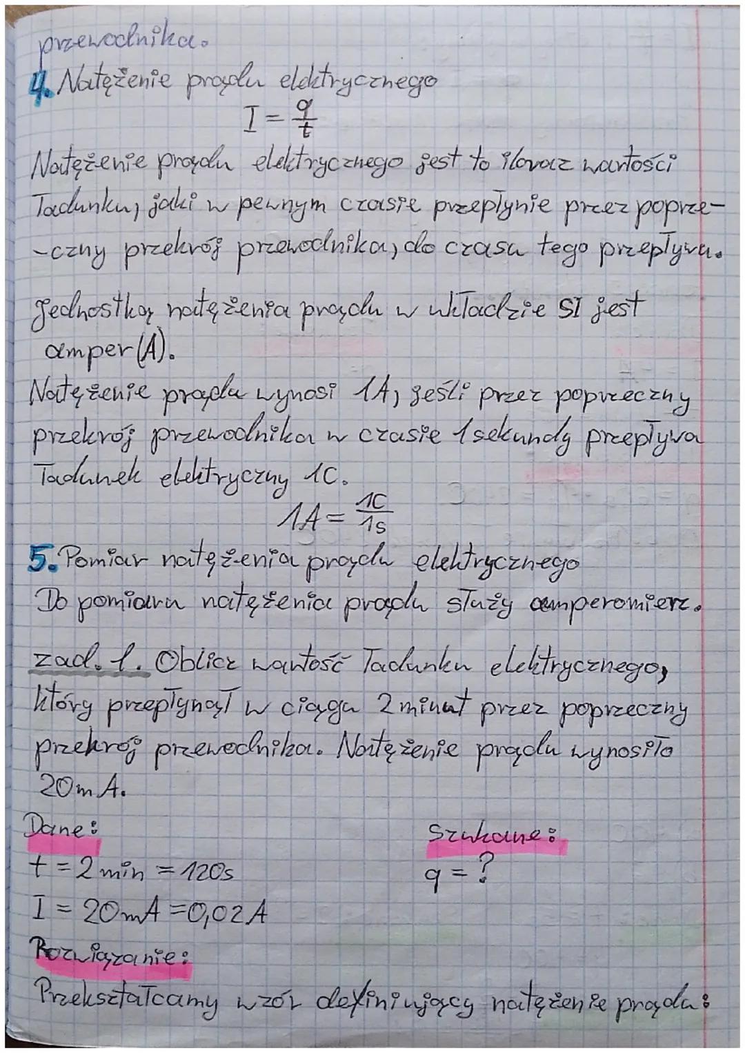 Temat: Prapl elektryczny. Napięcie elektryczne
I natężenie prądu
1. 1. Procl Prad elektryczny, elektryczny to uporządkowany ruch
Tadunków e