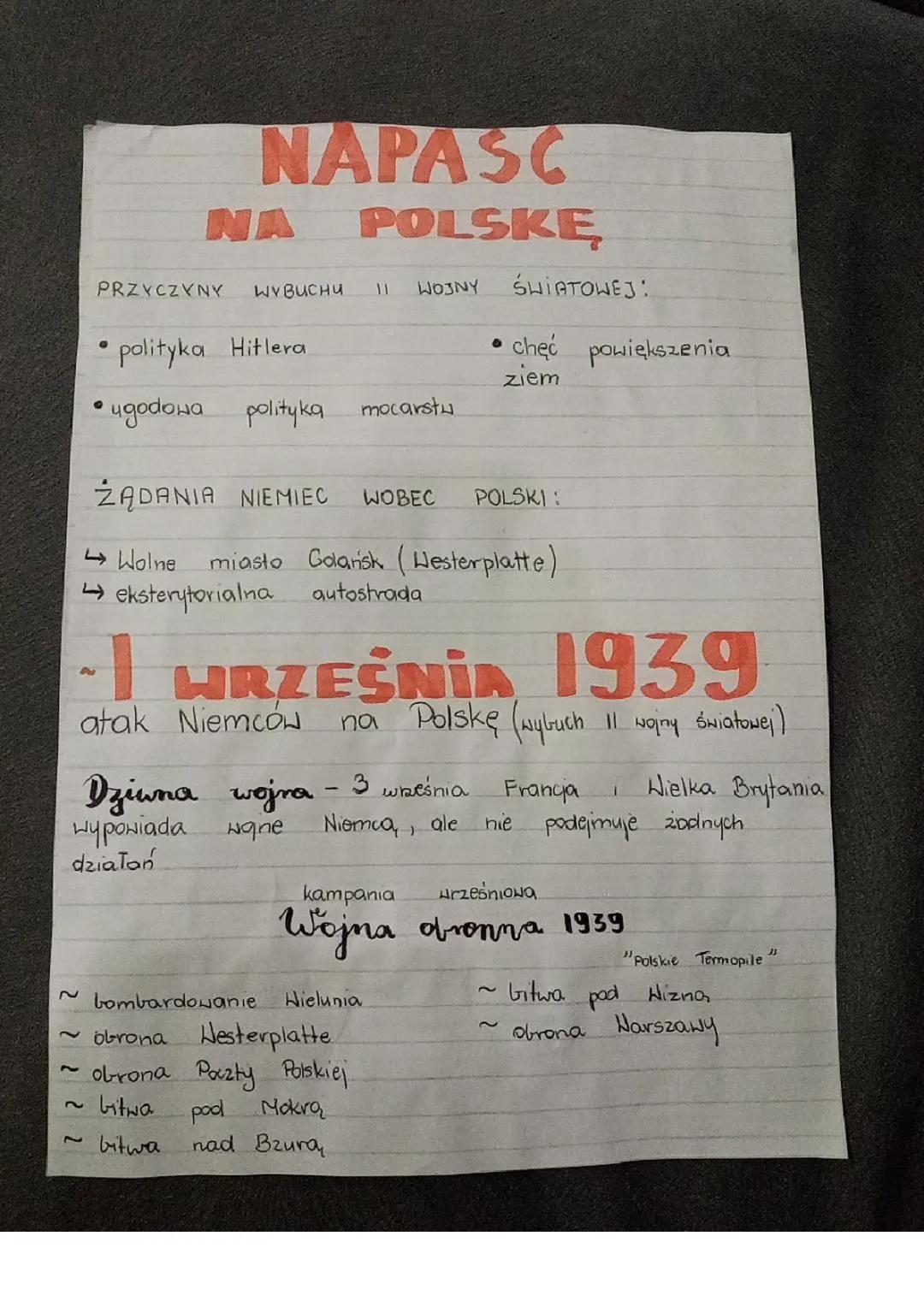 Napaść na Polskę