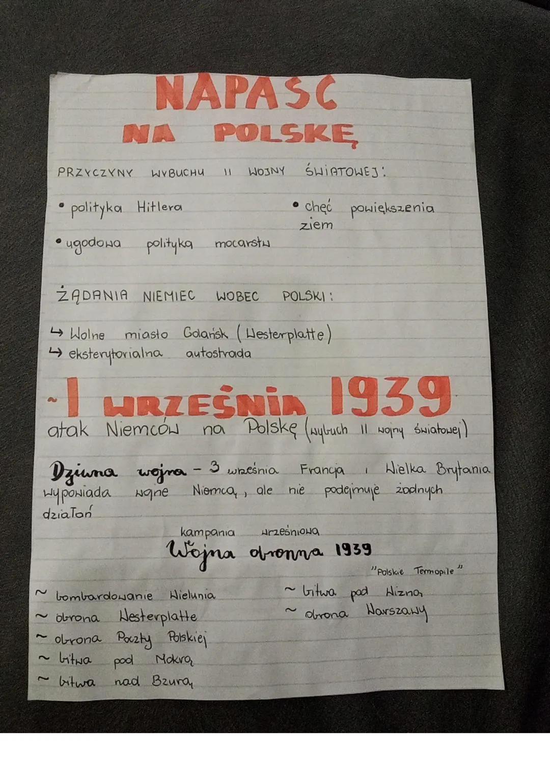 NAPASC
NA POLSKĘ
2 2 2
PRZYCZYNY WYBUCHU
• polityka Hitlera
• ugodowa polityka mocarstw
WOJNY
ŻĄDANIA NIEMIEC WOBEC POLSKI:
→Wolne
miasto Go