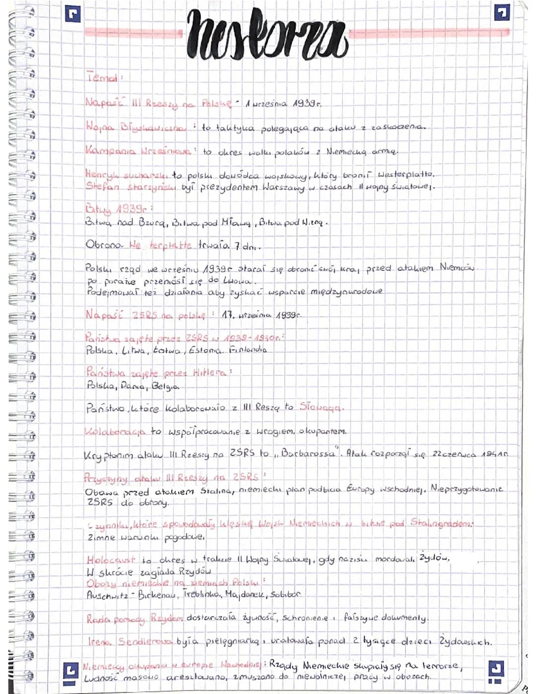 Historia II wojna światowa