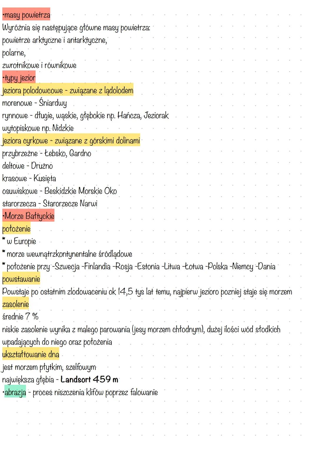 Środowisko przyrodnicze Polski