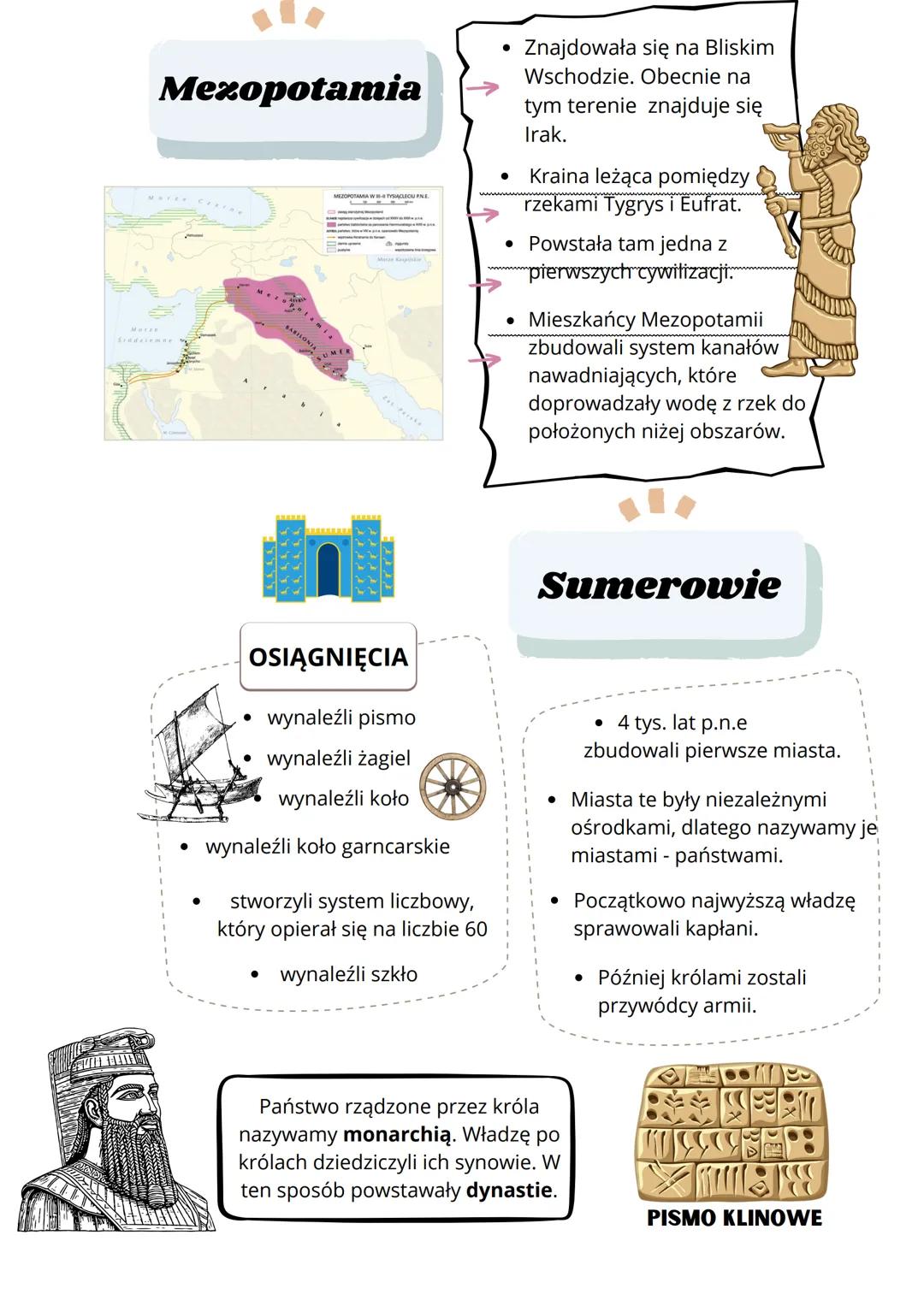 Mezopotamia
•
MEZOPOTAMIA W TYSIĄCLECU PNE
Marze
BABILONIA
Znajdowała się na Bliskim
Wschodzie. Obecnie na
tym terenie znajduje się
Irak.
Kr