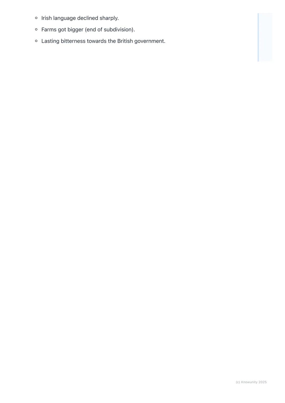 # The Great Famine (An Gorta
Mór)
## Introduction to the Great Famine
The Great Famine, or An Gorta Mór (The Great Hunger), was a period o