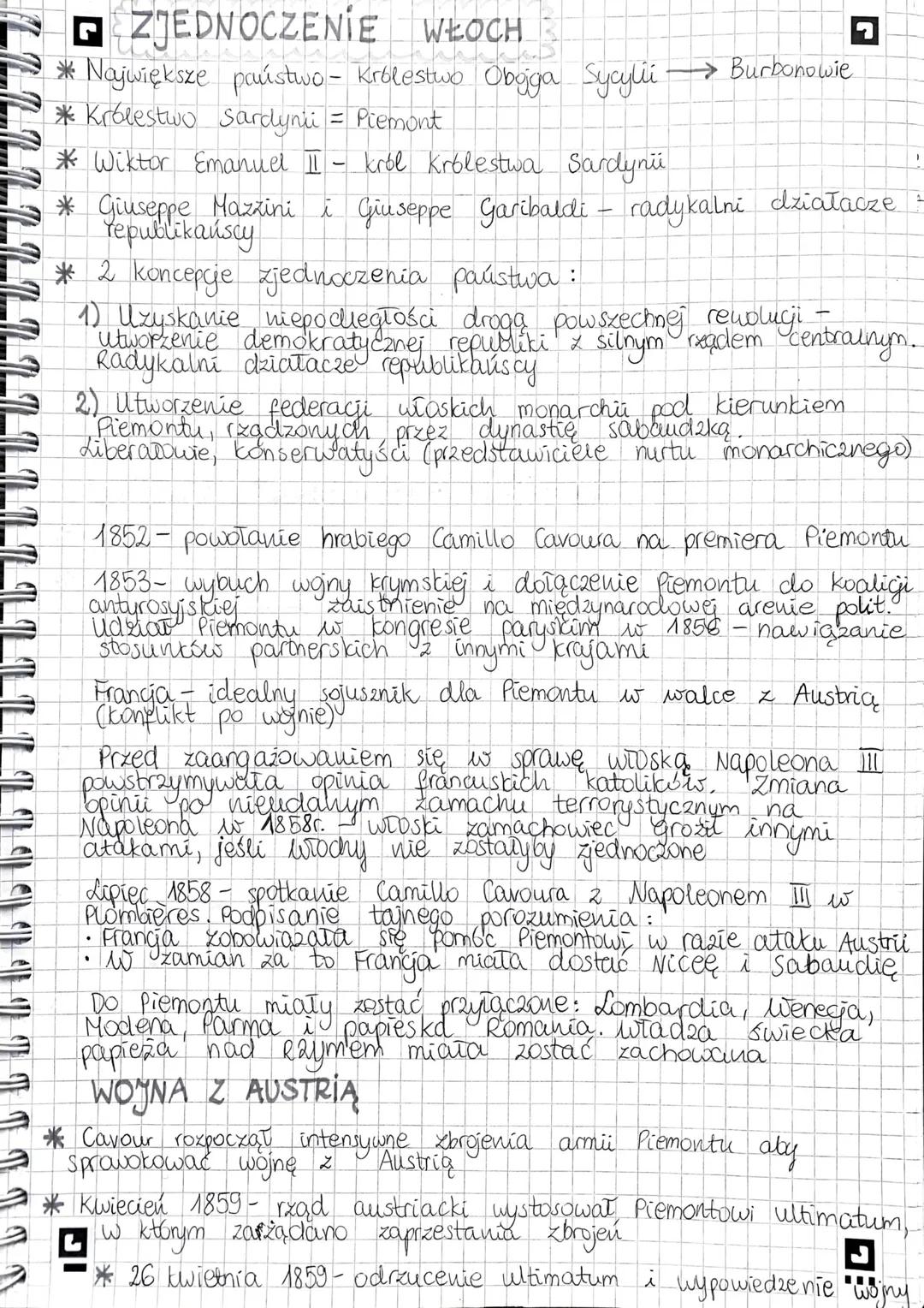 Zjednoczenie Włoch: Data 1861, Etapy i Skutki