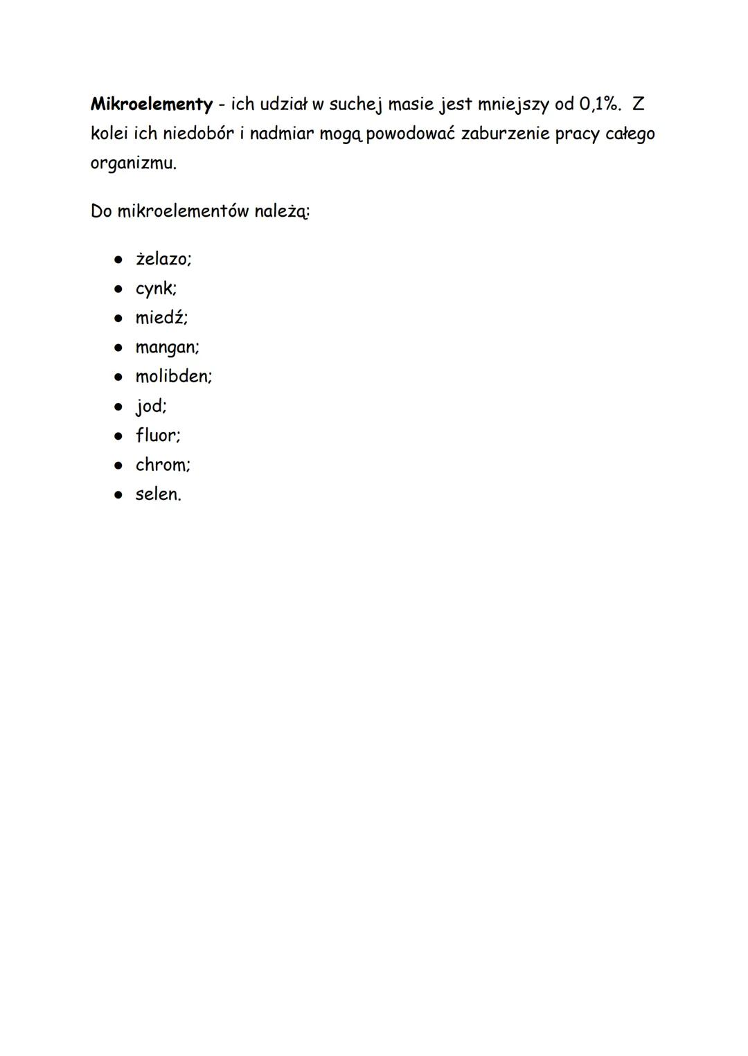 PIERWIASTKI BIOGENNE, MAKROELEMENTY I MIKROELEMENTY
Pierwiastki biogenne są najistotniejszymi elementami budującymi
organizmy żywe, dlatego