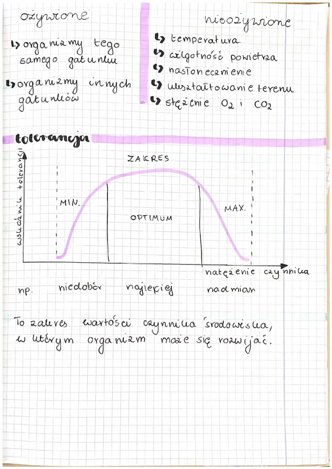 # aganizm a
# + Srosonisko
# changia
To naulea zajmująca się badaniem:
4 > wzajemnego wpływa organizmów
4 ↳ zalcaviósa mięcky organizme
