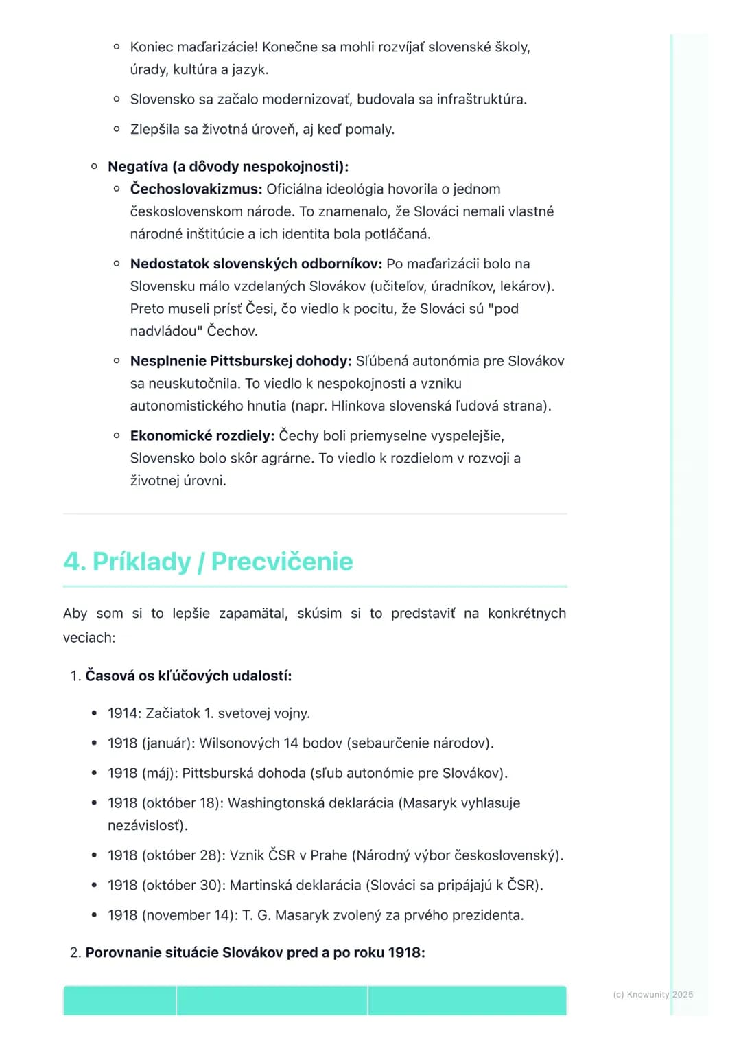# Vznik Československej
republiky
1. Prehľad vzniku Československa
Takže, toto je dosť dôležitá téma, lebo hovorí o tom, ako vznikol náš š