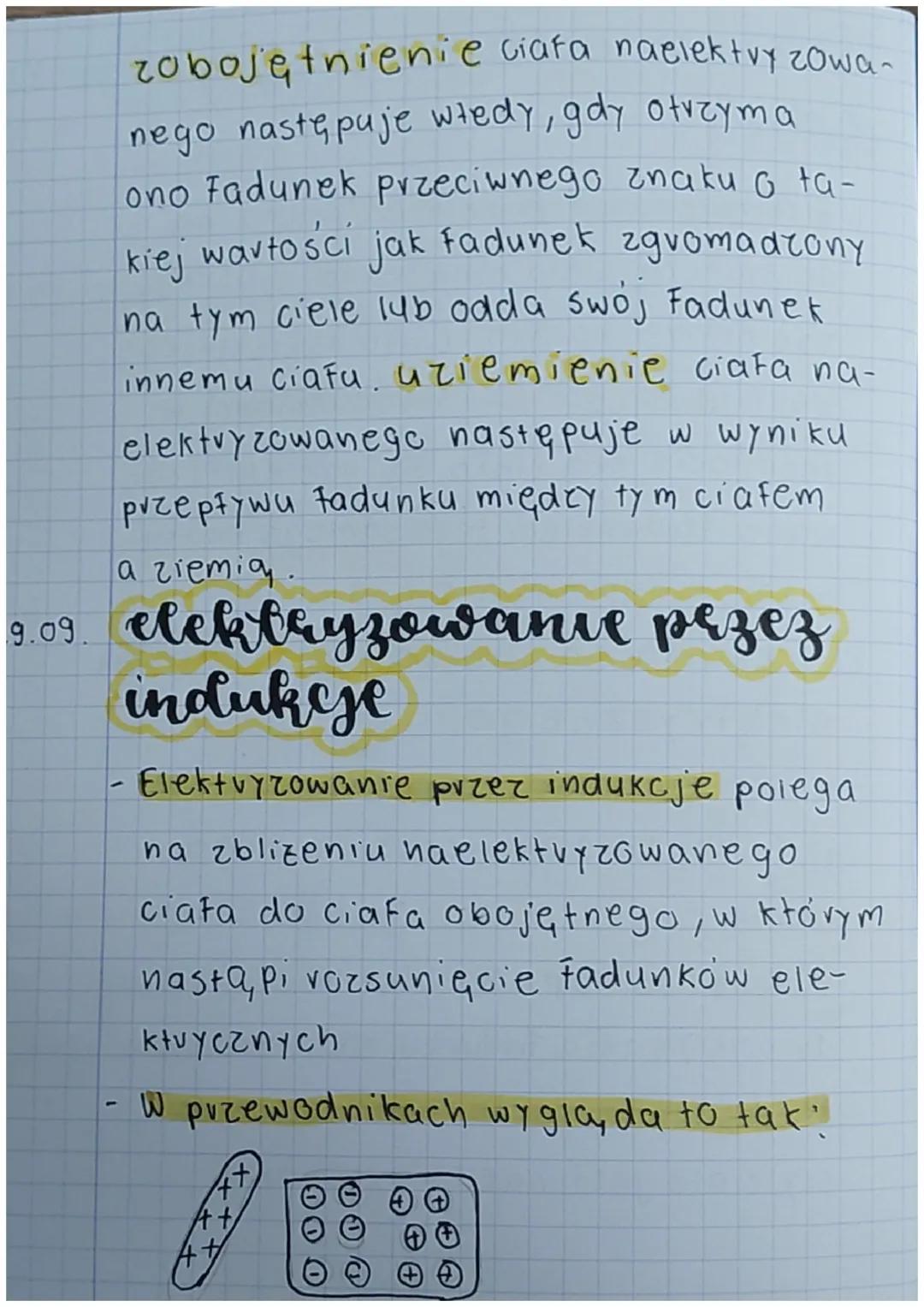 # elektryzowanie przez
dobyk
1. Elektryzowanie przez dotyk polega na
dotknięciu ciała obojętnego, ciafem
naelektryzowanym, Ciafo naelektryz