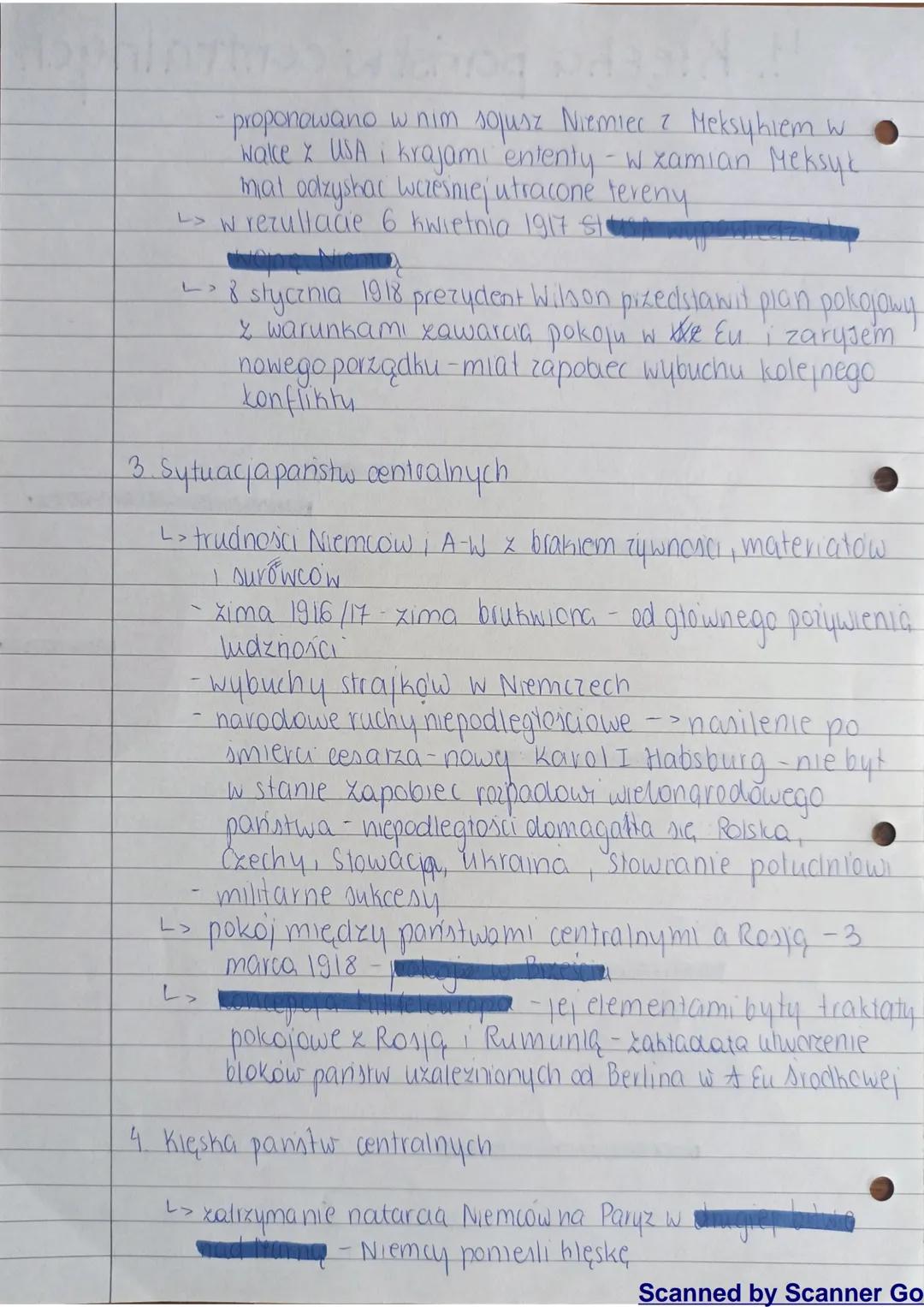 4. Klęska paristw centralnych
I Wojna na morzach
L przewagę na wodach miata ententa dzięki rozbudowa-
nel i nowoczesnej flocie niemieckiej