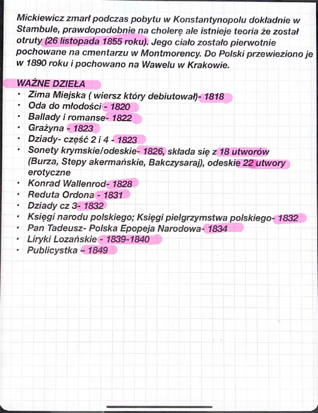 ADAM MICKIEWICZ
BIOGRAFIA
Adam Mickiewicz (1798-1855)- to
wybitny poeta, zaliczamy do grona
trzech wieszczów literatury polskiej, inni
to Ju