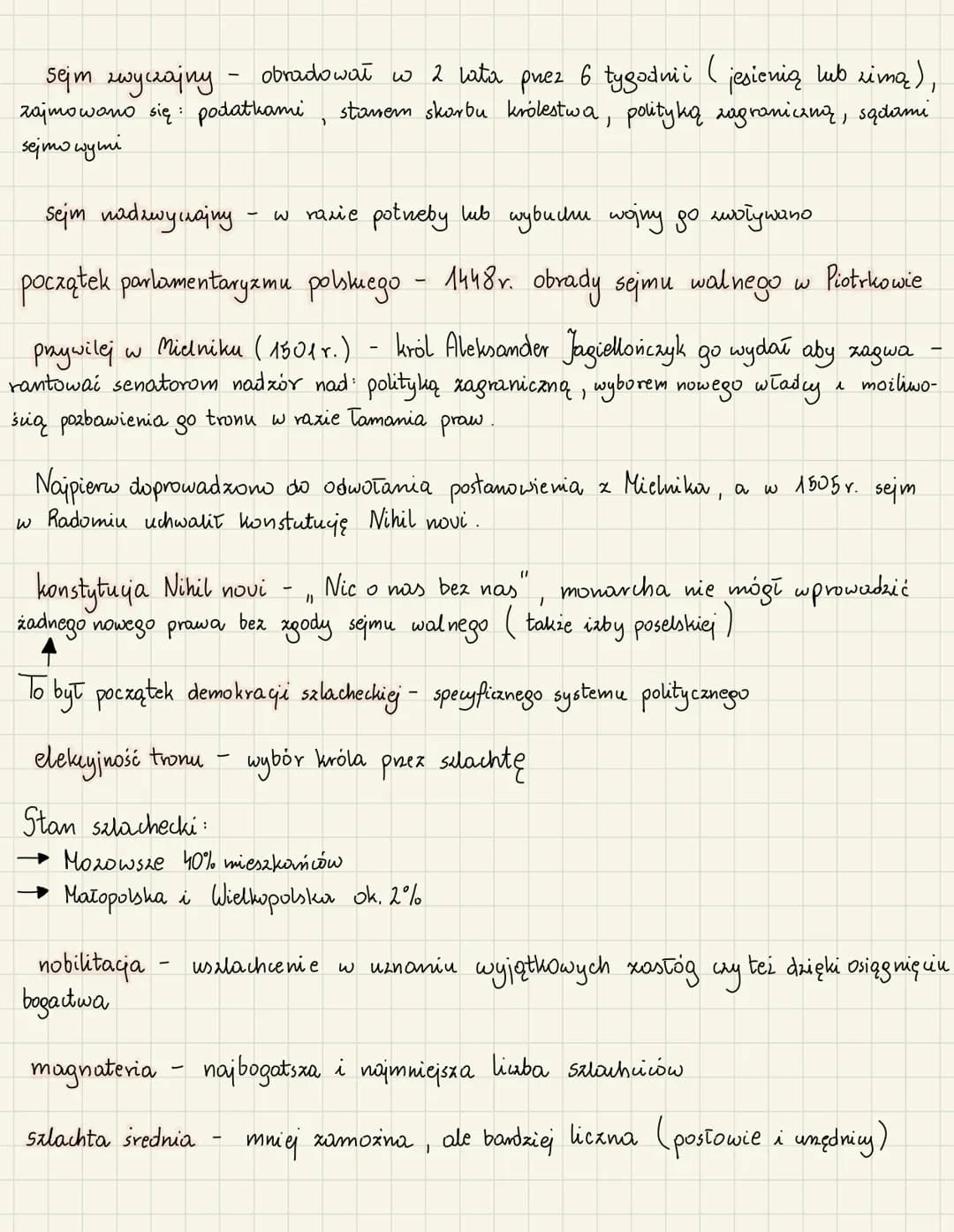 Szlachta zagrodowa lub zaściankowa - najliczniejsza grupa stanu szlacheckiego
(właściciele pojedyńczych gospodarstw)
Zaścianek - uboga wieś
