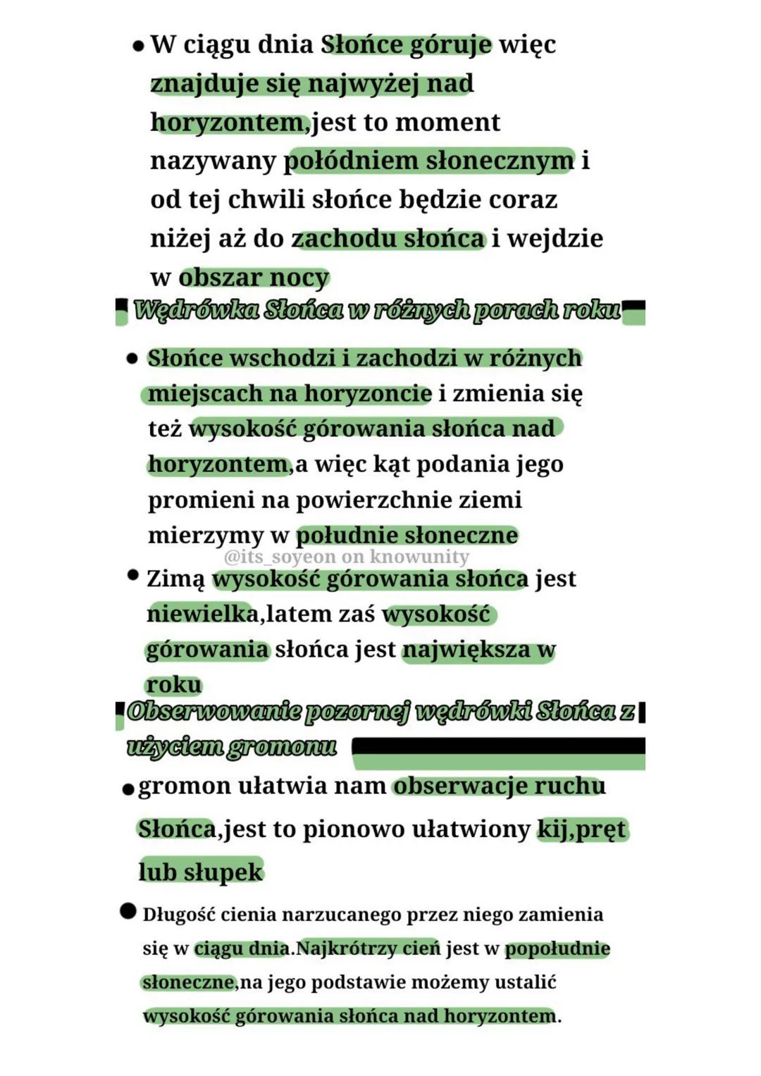 W jaki sposób Ziemia wykonuje
ruch obrotowy?
Ziemia obraca sie wokół własnej
osi, przebiega przez środek
planety.Ruch obrotowy odbywa sie z
