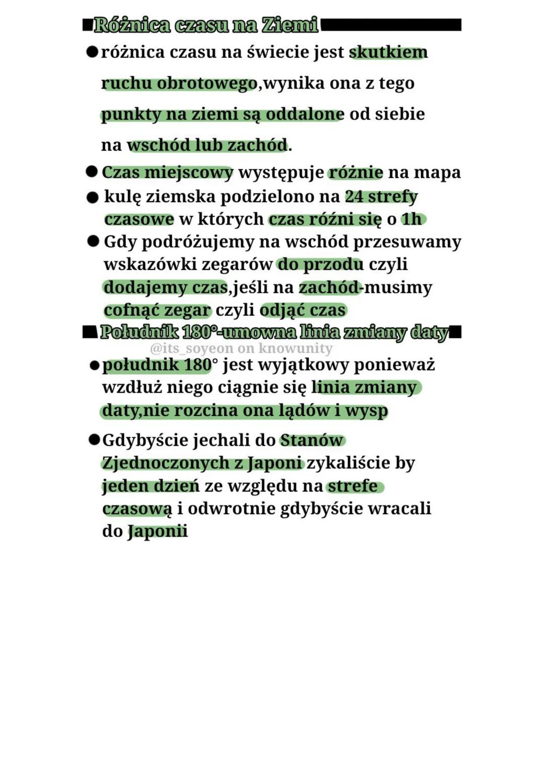 W jaki sposób Ziemia wykonuje
ruch obrotowy?
Ziemia obraca sie wokół własnej
osi, przebiega przez środek
planety.Ruch obrotowy odbywa sie z