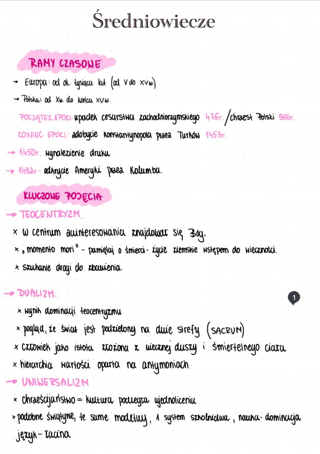 # WZORCE OSOBOWE
- ŚWIĘTY ASCETA - asceza, poświęca czas modlitwie, służy bliźniemu, chce zasłużyć na zbawienie, pokorny
- RYCERZ - odważny