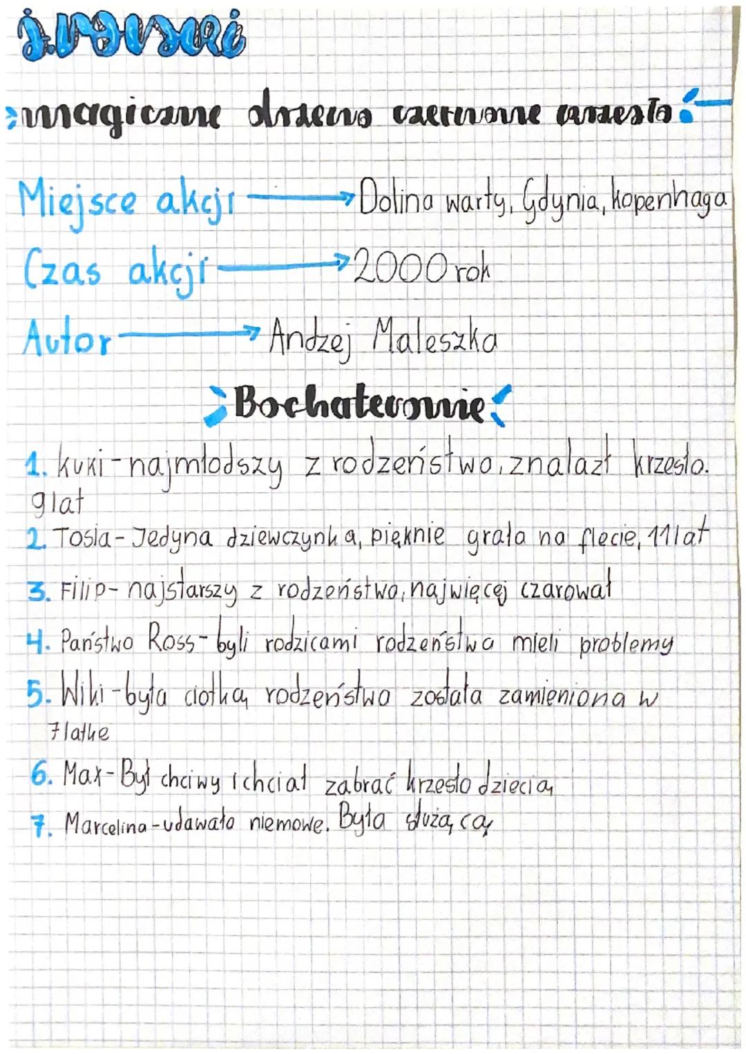 # jrvisni
magiczne draers czerwone casestoa
Miejsce akcji →Dolina warty, Gdynia, kopenhaga
(zas akcji →2000 rok
Autor →Andzej Maleszka