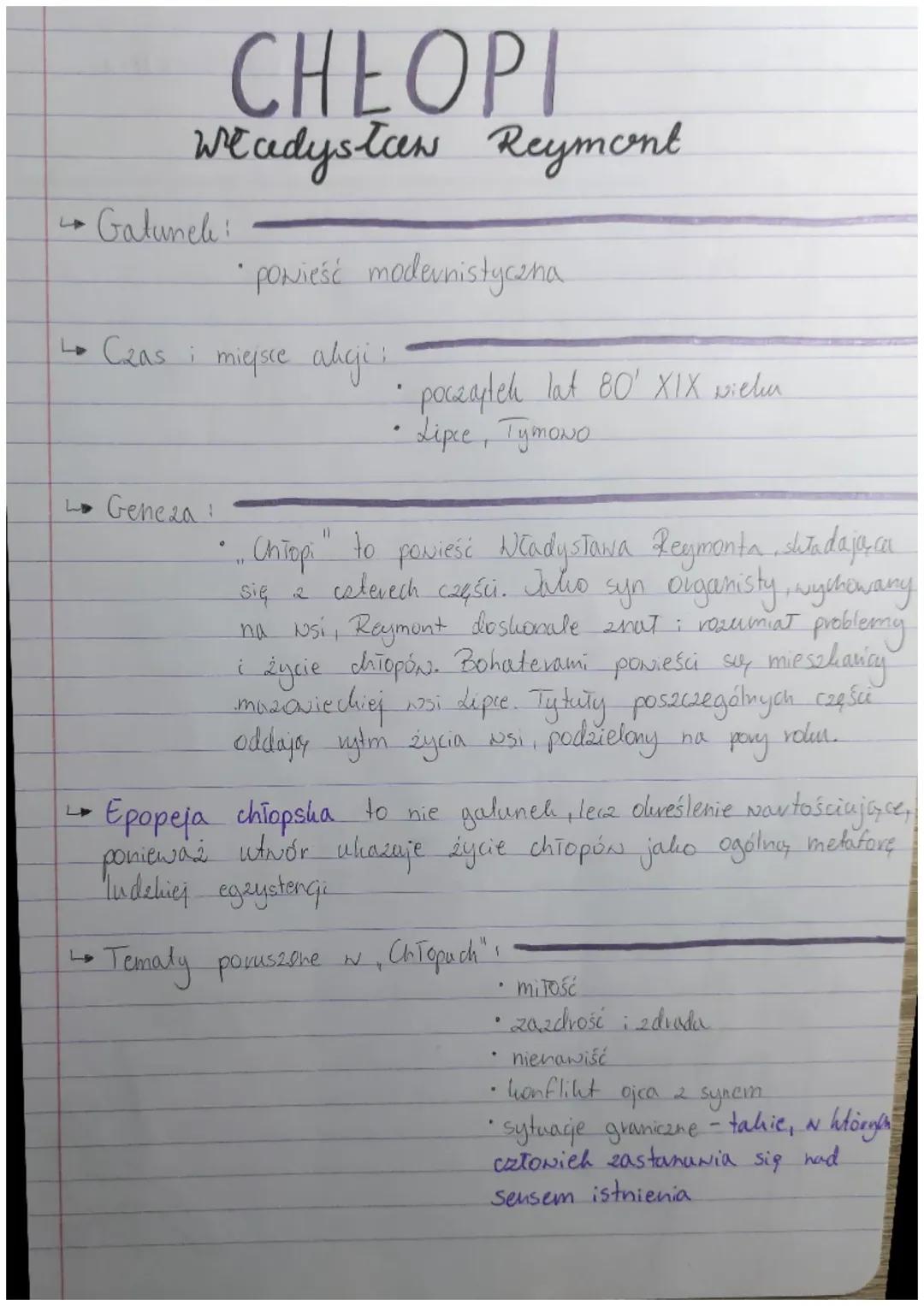 Chłopi tom 1 jesień